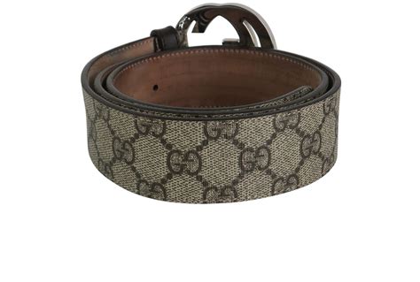 gucci women's adjustable gold link belts with fish|Gucci interlocking belt.